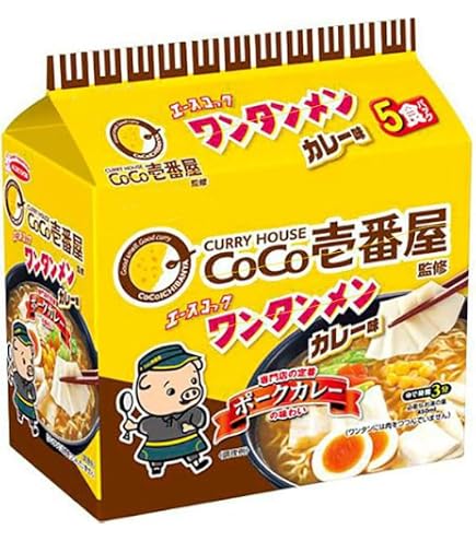 Amazon.co.jp: お菓子 おやつ たなか物産 やまとの味カレーラーメン 5