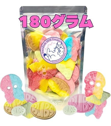 Amazon.co.jp: BUBS スウェディッシュキャンディ バブスミックス Bubs