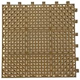 LIXIL(リクシル) INAX バルコニー用ユニットタイル セライージー副部材 納まり用樹脂マット ダークブラウン TFU-F300/DB