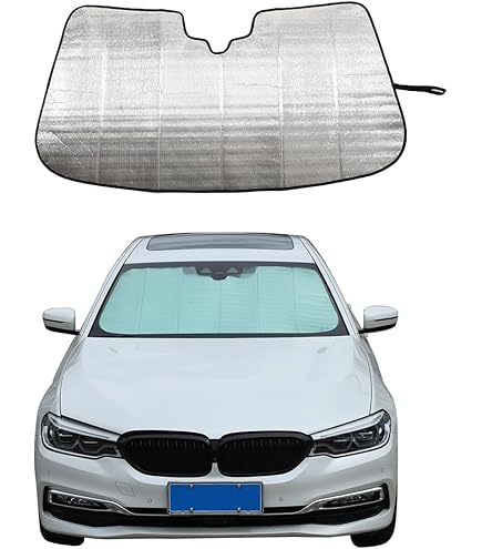 BMW 純正アクセサリー フロントサンシ エード【汚れや傷なし】 BMW BMW純正 フロント・ウインドー・サンシェード S (収納袋付