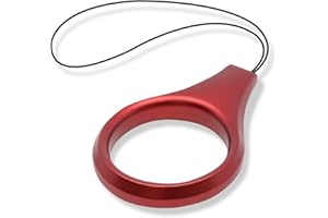 エレコム スマートフォン用ストラップ フィンガーストラップ レッド