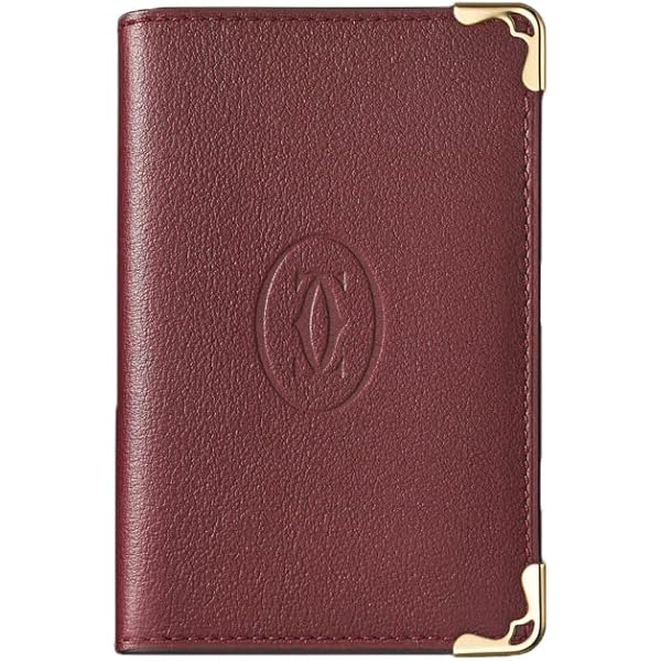 Cartier バーガンディ 長財布 Cartier カルティエ CARTIER ラウンドファスナー長財布 ハッピー