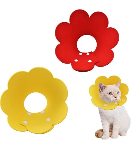 Amazon | 猫 犬 エリザベスカラー 手術後傷口保護 傷舐め防止 押し