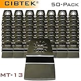 Cibtek Oscillating Multitool 2" Wide Metal Scraper Fits Fein Multimaster Bosch Makita Genesis Dremel