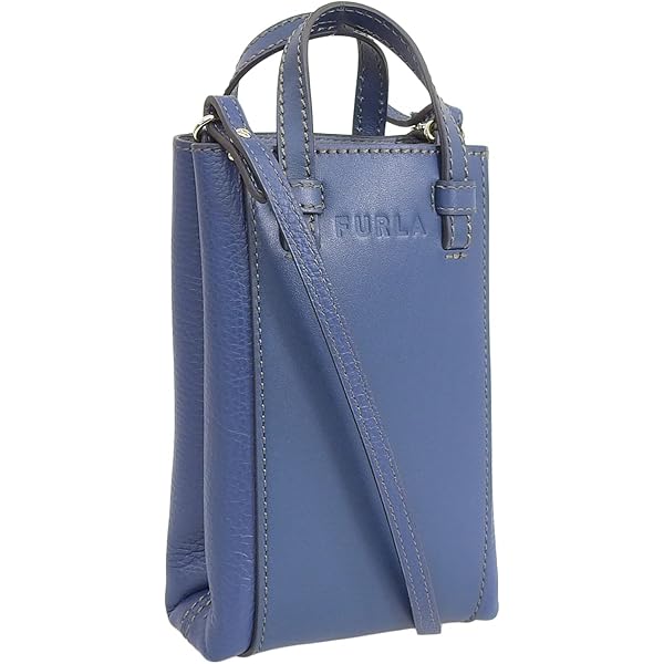 Amazon | [フルラ] ショルダーバッグ カメリア ブルー