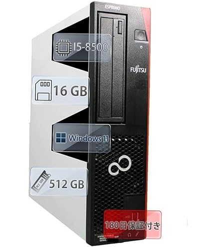 Amazon.co.jp: FUJITSU FMVD4505VP ESPRIMO D588/CX(Core i5-9400/8GB