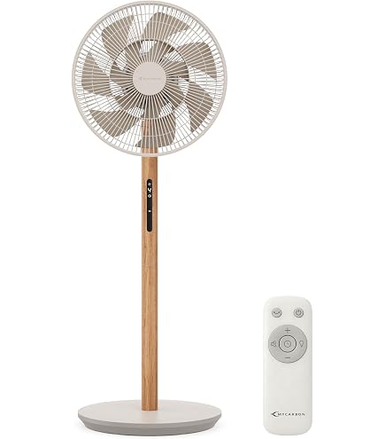 Amazon | SKJ リビング扇風機 SKJ-KT30FSF(DM) 木目調 | 羽根径30cm 