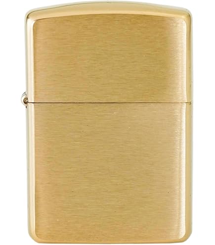 Amazon.co.jp: ZIPPO(ジッポー) アーマー ブラッシュドブラス ゴールド