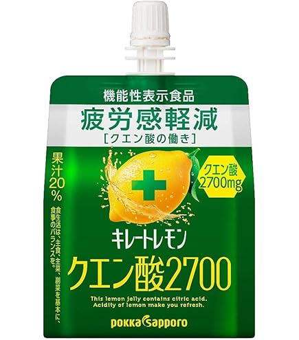 Amazon.co.jp: キレートレモンMUKUMIゼリー165g×30個 機能性表示食品