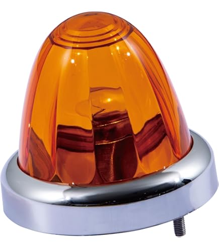Amazon | 24V 10連 LED バスマーカー ランプ アンバーレンズ アンバー
