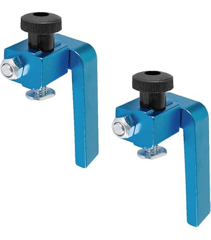 POWERTEC 48 Inch Aluminum T-Track (2 Pack) - Heavy Duty T-Slot Track For 1/4-20 Bolts, Woodworking & Jigs