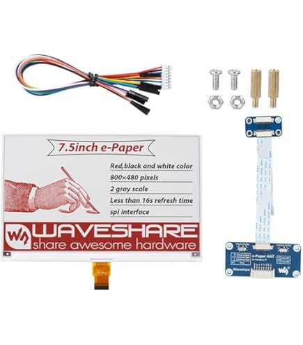 Amazon.co.jp: 7.3インチ 800X480 7色 カラー 電子ペーパー モジュール