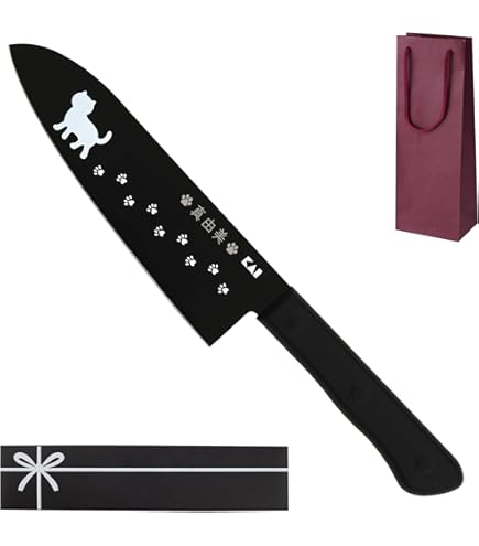 Amazon | 東亜金属(Toa) メルペール ネコ 三徳包丁 刃渡り約170mm