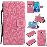 Samsung Galaxy S6 Edge Plus ケース 高品質 PU手帳型 耐摩擦 全面保護ケース カード収納 スタンド機能 財布型 Samsung Galaxy S6 Edge Plus 用