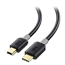 Amazon.co.jp: Cable Matters 短い USB C Mini USB ケーブル - 30cm