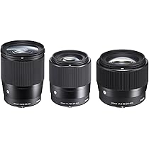ソニー単焦点3本SIGMA 16mm 30mm 56mm F1.4 DC DN シグマ「16mm F1.4」「30mm F1.4」「56mm F1.4」Zマウント用の