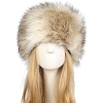 Old Dlrd Russian Hat,Winter Faux Fur 