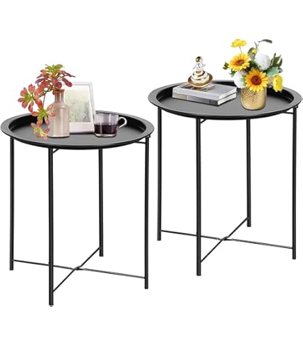 Amazon｜BAGGBODA バッグボーダ サイドテーブル - ホワイト