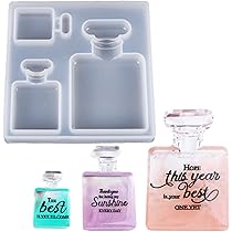 Amazon.co.jp: 【おしゃれな香水瓶が作れる】 シリコンモールド 香水瓶