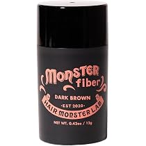 モンスターファイバー　モンスターパウダー Amazon | モンスターファイバー 12g (ダークブラウン) | HAIR MONSTER