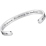 SAM & LORI Gifts for Friend Female Inspirational Bracelet Women Mother Daughter Sister Teen Girls Birthday Teenage Motivation