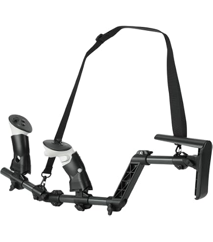 Amazon.co.jp: YipuVR VR ガンストック Meta Quest 3 用、VR Gun Stock