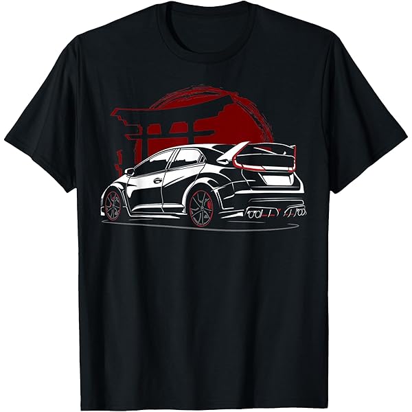 Amazon | FK8 タイプR Tシャツ | Tシャツ・カットソー 通販