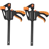 E-Value Resin Quick-Clamp - 17.7" Mouth Opening For Easy Woodworking & DIY Projects