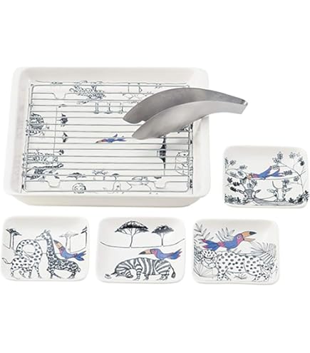 Amazon.co.jp: 藤田嗣治の飾絵皿 レオナール・フジタ 大皿 「猫