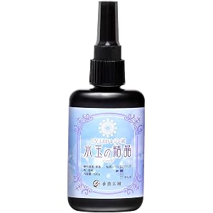 手芸工房 レジン液 ハード 日本製 透明 1液性 UV-LED対応 (100g)