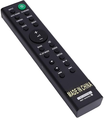 Amazon | RMT-AH410U 交換用リモートコマンダー Sony Soundbar HT