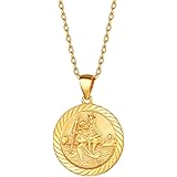 [Silvora] コイン ネックレス レディース 人気 ブランド メンズ 金属アレルギー ペンダント アクセサリー