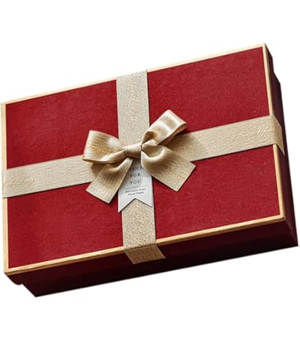 Amazon.co.jp: ギフトボックス、ふた付きギフトボックス、絶妙な