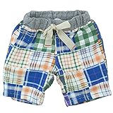 OFFICIAL TEAM(オフィシャル チーム) 40/10ミニ裏毛パッチワークPt5分丈パンツ 90cm /GREEN NO.OT-15SS-505