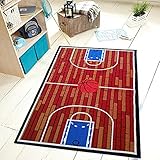 Furnish my Place basketball court Kids Rug [並行輸入品]