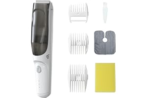 FERRISA 電動 バリカン 静音設計 IPX7 防水 散髪 コードレス 充電式 低振動 軽量 ヘアカッター 幼児・子ども・家庭用 初心者向け