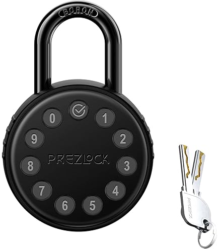 Smart Bluetooth Padlock With APP Control - Keyless Password Lock For Gym Lockers & Gates