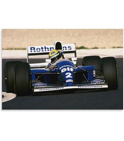 アイルトン・セナ F1 アートポスター クレイグ・ワーウィック絵画