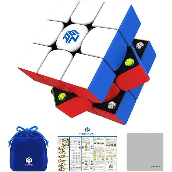 Amazon | GAN 356M Standard 追加GES付 3×3キューブ 【日本語版6面解法 
