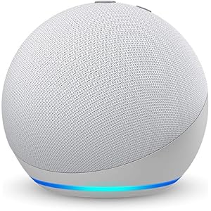 【新型】Echo Dot (エコードット) 第4世代 - スマートスピーカー with Alexa、グレーシャーホワイト