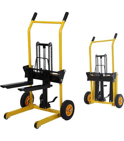 Amazon.co.jp: ハンドリフト 運搬車 ハイアップ ハイリフト 後方 