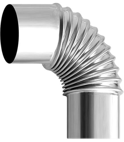 Amazon.co.jp: 煙突ガード 煙突延長 ステンレス煙突パイプ キャンプ用