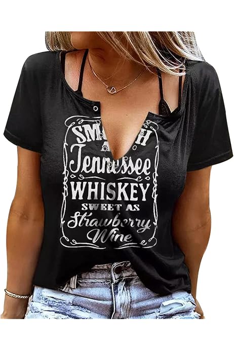 Smooth as Tennessee Whiskey T Shirt for 