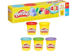 Play-Doh 5 Pack Back to School Set, 3 Ounce Cans, Preschool Toys for Kids 2+, Classroom Prizes, Modeling Compound, Arts & Crafts Toys, Gift for Kids