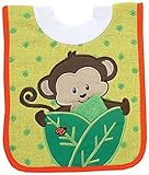 AM PM Kids! Pullover Bib with Washcloth, Monkey by AM PM Kids! [並行輸入品]