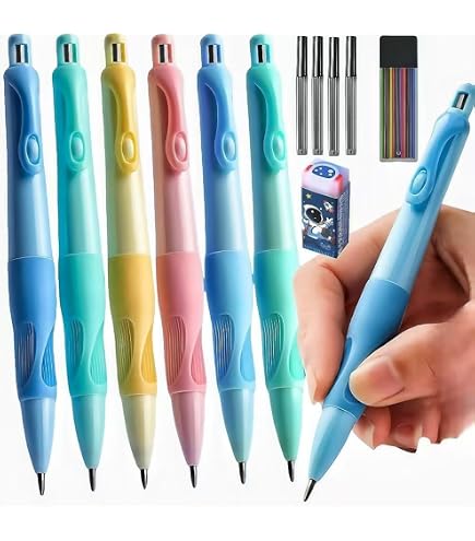 Amazon.co.jp: Nicpro パステルシャープペンシル3本セット、0.9
