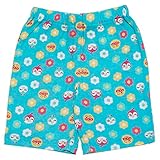 【本体綿100％】2017年 夏物 アンパンマンガール 天竺 フェイス総柄 ５分丈パンツ Anpanman Girl ミント◇80cm