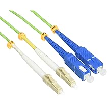 15個セット OC-LCSC5/5 5m LCファイバーケーブル 光ファイバーケーブル