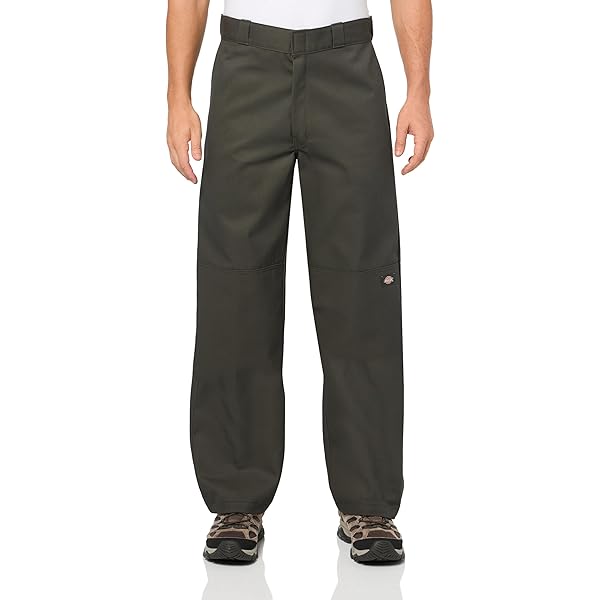Amazon.co.jp: Dickies メンズ ルーズフィット ダブルニーワークパンツ