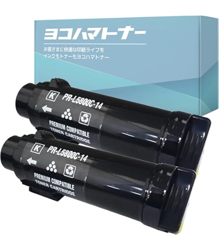 Amazon.co.jp: 【横トナ】NEC用 PR-L5800Cシリーズ PR-L5800C-4PK 4色 